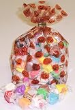 Scott's Cakes Assorted Nougat Salt Water Taffy 1 Pound Pumpkin Bag