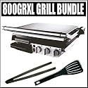Breville 800GRXL Die-Cast Indoor Barbeque and Grill + Accessory Kit