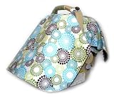 Peanut Shell Infant Car Seat Cover/Canopy (Retro Pete)