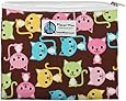 Planet Wise Zipper Sandwich Bag, Kitty Kat