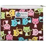 Planet Wise Zipper Sandwich Bag, Kitty Kat