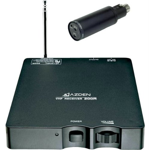 New Single Channel Vhf Xlr Plug-In Microphone Transmitter System Vhf Frequency A3 171.905 Mhz