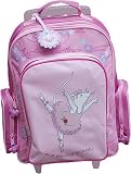 Shreds Angelina Ballerina Pink Flowers Trolley Case