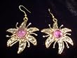 Earring, Orchid Flower