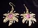 Earring, Orchid Flower