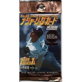 MAJOR LEAGUE BASEBALL CARD�@1996-SERIES1(���W���[���[�O�J�[�h)�p��Ł@�A�b�p�[�f�b�NCOLLECTOR'S�@CHOICE�@�P�p�b�N�i�W�����j