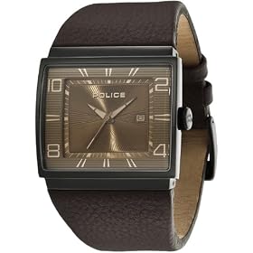 Police - P12697JSB-20 - Montre Homme - Quartz - Analogique - Bracelet cuir Marron