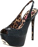Betsey Johnson Women's Boommm Platform Pump,Green Multi,8.5 M US