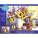Dimensions Needlecrafts Paintworks Paint By Number, Sunflower Still Life