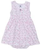 Petit Bateau Skirted Bodysuit with Flower Print - Multi-24 Months