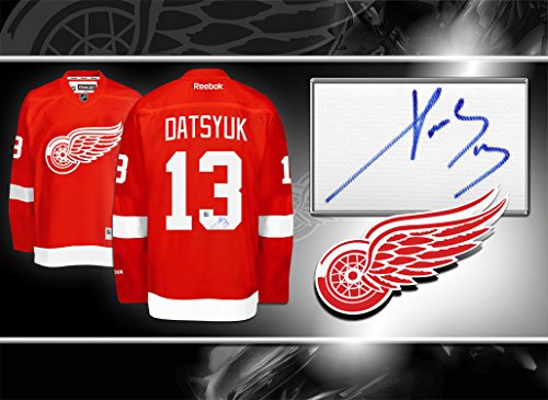 pavel datsyuk signed jersey
