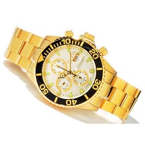 Invicta 6894 Collection Chronograph Gold Plated
