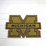 University of Michigan Coir Door Mat