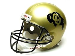 Colorado Golden Buffaloes Full Size Deluxe Replica NCAA Helmet by Riddell