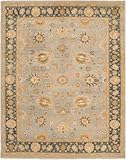 IMAGE OF Due Process Jinan Agra Light Blue-Navy 8' X 10' Area Rug