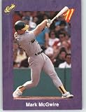 1991 Classic Game (Purple) Trivia Game Card # 131 Mark McGwire - Seattle Mariners - MLB Trading Card in Protective Screw Down Case