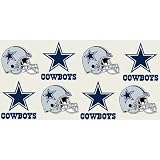 Dallas Cowboys 8-Pack Waterless Temporary Tattoos