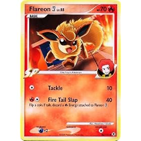 Pokemon Platinum Rising Rivals Single Card Flareon 4 #60 Common