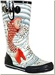 Chooka - Women's Koi Tattoo Rain Pup Rain Boots