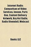 Internet Radio: Comparison of Video Services, Imeem, Paris One, Content Delivery Network, Key Net Radio, Radio Rivendell, Webcast-