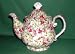 Yellow and Pink Rose Teapot