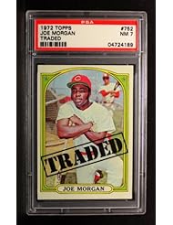 1972 Topps Joe Morgan Reds (Baseball Card) # 752 PSA 7 - NM