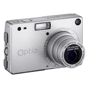 Pentax Optio S Ultra-Slim Digital Camera [3MP 3xOptical]