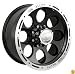 Ion Alloy (Style 174) Black Beadlock - 15 x 8 Inch Wheel