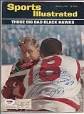 Bobby Hull Signed 1964 Sports Illustrated Chicago Blackhawks Psa Coa