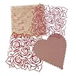 Martha Stewart Crafts Rose And Heart Die-Cut Sheets