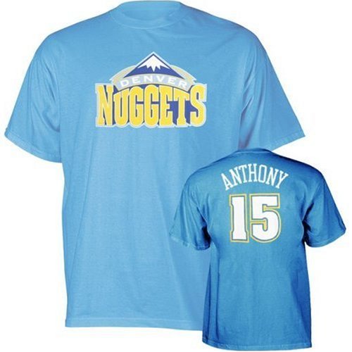 Carmelo Anthony Denver Nuggets Jersey Name and Number T-shirt