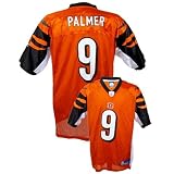 Reebok NFL Equipment Cincinnati Bengals #9 Carson Palmer Orange Alternate Replica Football Jersey