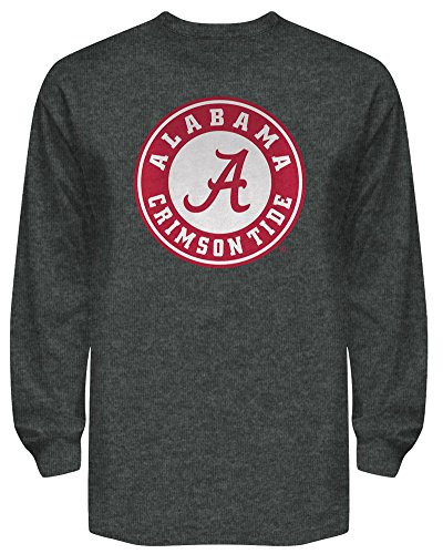 Alabama Crimson Tide Long Sleeve Shirt Charcoal Icon