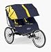 Performance Series Double Baby Jogger with 20 Wheels (Navy / Yellow) from The Baby Jogger