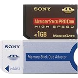 SONY MSX-M1GN 1GB High Speed Memory Stick(R) PRO Duo Media ( Red ) (Retail  ....