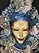 Venetian Paper Mache Mask Worn for Carnivals and Festive Occasions, Venice, Italy Stretched Canvas Poster Print by Dennis Flaherty, 12x16