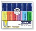 Staedtler Textsurfer Highlighter Pens, 6 Pack Wallet