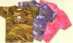 Infant Collegiate Camo Romper