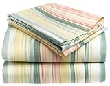 DKNY Multi 220-Thread-Count Cotton Stripe Standard Pillowcases, Yellow