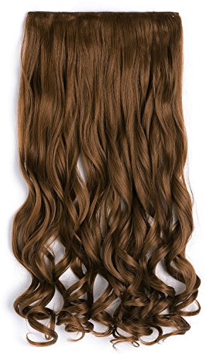 Onedor 20" curly 3/4 full head synthetic hair extensions cli…