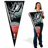 NBA San Antonio Spurs Premium Quality Pennant 17-by-40 inch