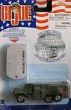 GI Joe Official Collectors Dog Tag Die Cast Military Pumper Vehicle