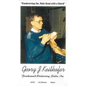 Woodcarving the Male Head with a Beard [VHS]