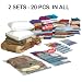 Space Bag 10 Piece Original Storage Bags (2-Sets 20 Pieces In All)
