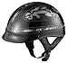 GLX Silver Skull Motorcycle Half Helmet (Large) RS.7649.00