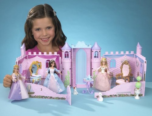 Childrens Toyshop  Toys : Barbie Mini Castle