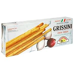 Granforno Breadsticks, Onion, 4.4-Ounce Boxes (Pack of 12)