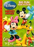 Disney Mickey Mouse Big Fun Book To Color ~ Gifts to Give ! - 1403781680