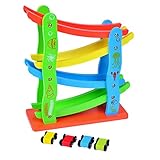 Happy Cherry スロープトイ 子供 木のおもちゃ 知育玩具 出産祝い 誕生日 七五三 プレゼント