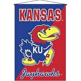 Buy Biederlack NCAA Kansas Deluxe Wall Hanging by Biederlack